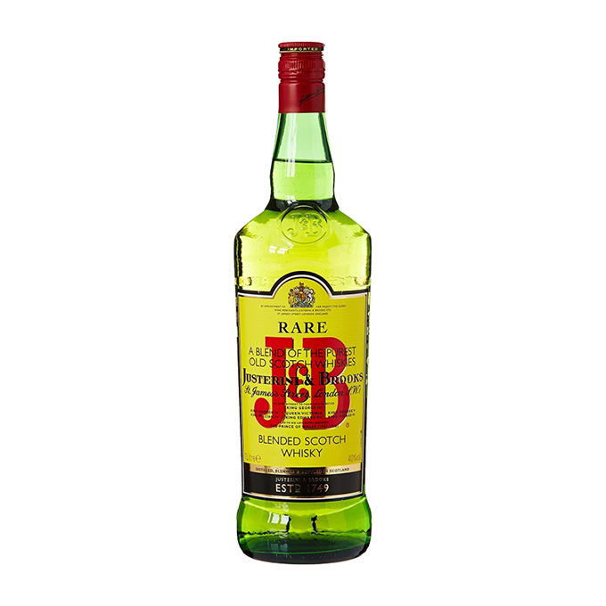 J&B 1L whiskey