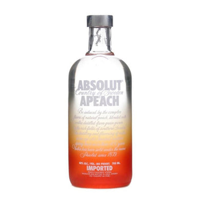 Absolut Peach flavor 700ml Vodka