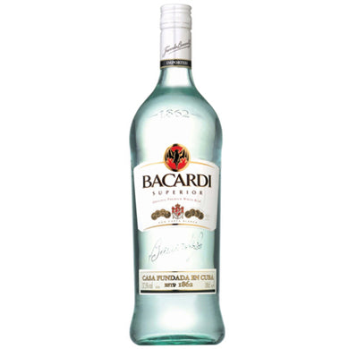 Bacardi White 1000ML Rum