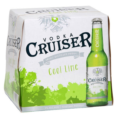 Cruiser Cool Lime Bottle 275ml 12pk