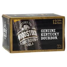 Woodstock Bourbon Cola 7% Can 250ml 12pk