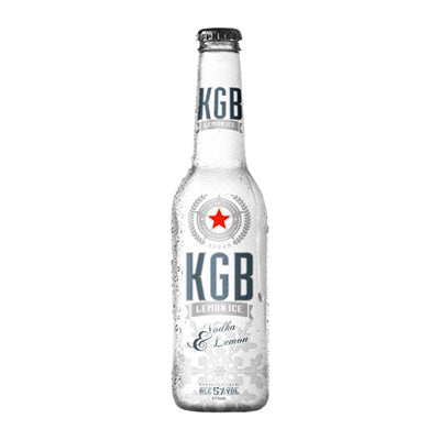KGB Bottles Lime White 275ml 12pk btls