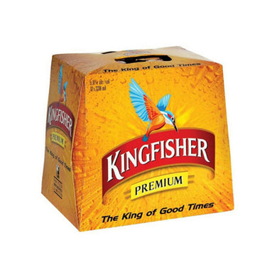 Kingfisher 330ml 12pk btls 5%Alc