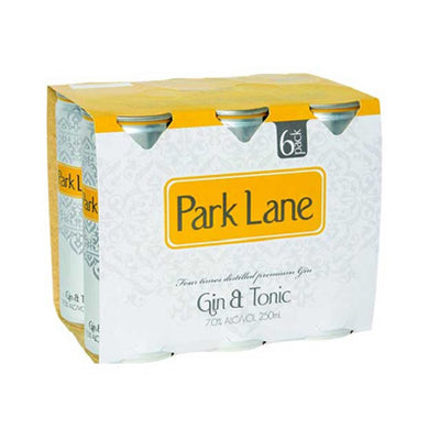 Park Lane Gin & Tonic 250ml 6pk