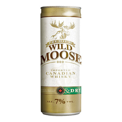 Wild Moose Dry Can 250ml 12pk